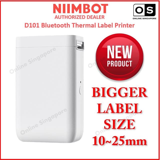 Niimbot D101 Bluetooth Thermal Label Printer