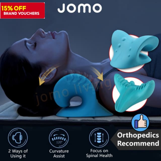 Neck Massager Pillow Neck Stretcher C Shape V Shape Pillow Cervical Traction