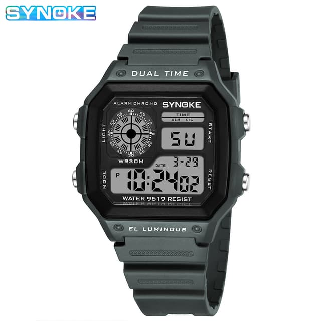 SYNOKE Men's Watch Luxury Waterproof Classic Sports Leisure Fashion Watch For Men