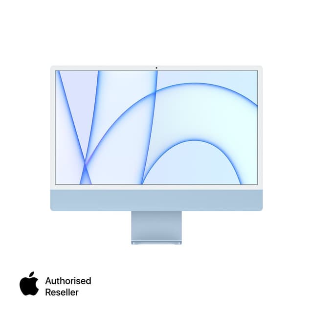 Apple 24 inch iMac with Retina 4.5K Display (Apple M1 chip with 8 core CPU) - 8GB RAM