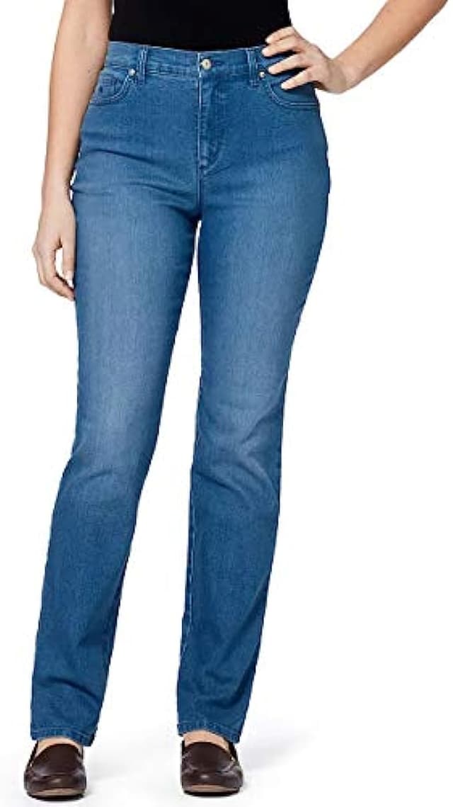 Gloria Vanderbilt womens Amanda Classic High Rise Tapered Jeans, Frisco, 16 Regular US
