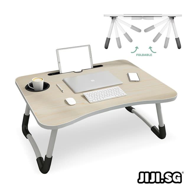 (JIJI SG) MANZO Laptop Table Stand Space Saving / Foldable / Laptop Table / Computer Table