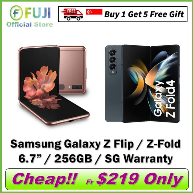Samsung S10e / S10 / Z-Flip / Z-Fold / 128GB / 256GB / 6 Month Warranty / Local Seller / Refurbished