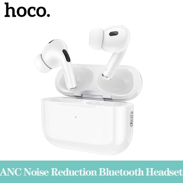 HOCO EW51 True Wireless ANC Noise Reduction Bluetooth Headset Built-In Microphone Touch Control Earbuds HD Stereo In-ear headphones Universal For All Smartphones