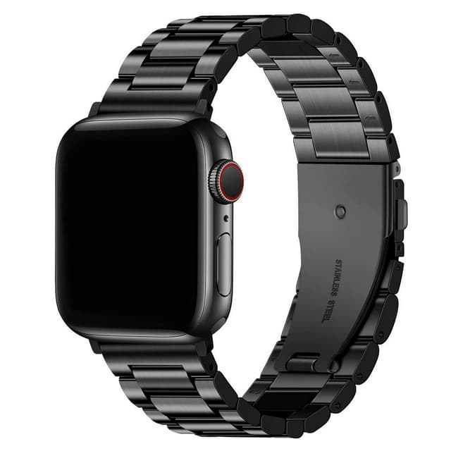 High-End Business Three-Piece Metal Watch Strap Suitable For Watch 2/4/6/8 Generation Universal Watch Strap