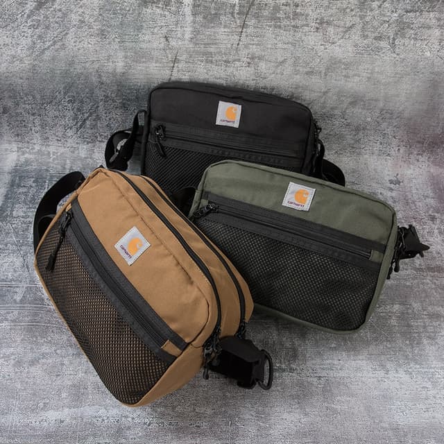 Carhart Fashion crossbody Bag Tooling Canvas Casual Shoulder bag Men's and Women's Postman Cross Bags