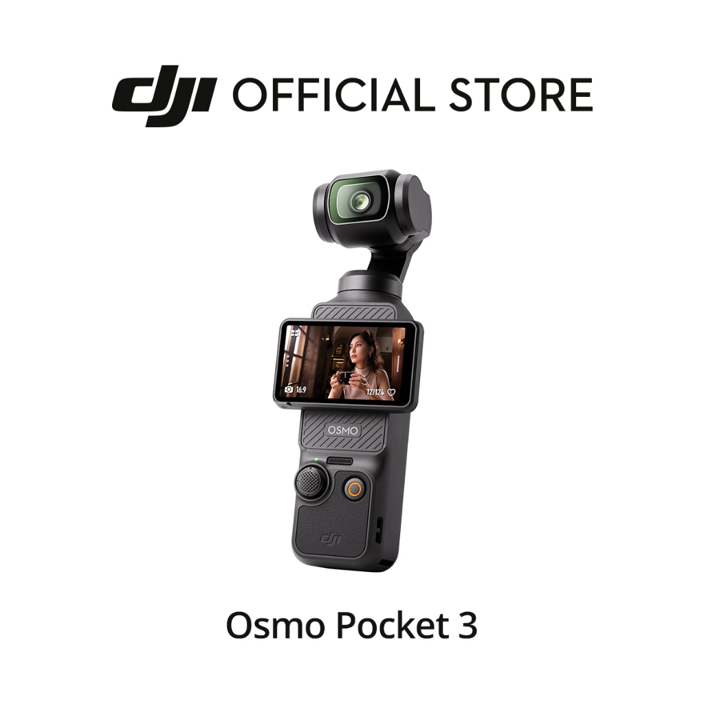 DJI Osmo Pocket 3 - Handheld | Pocket-Sized, Quick, Stable, Accurate Shooting | Horizontal-Vertical Switching