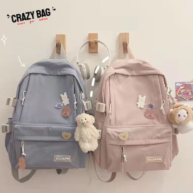 [spot-free] Korean version of large-capacity schoolbags, good-looking Japanese girls' ins schoolbags, Korean version of large-capacity backpacks, super-hot cute shoulder bags