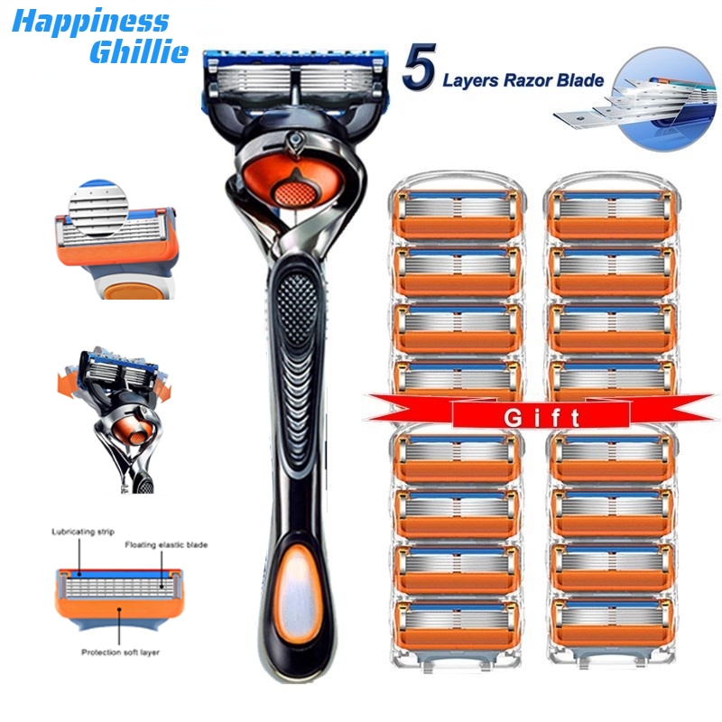 Men's shaver/Suitable for Fusi 5 razor blade/ Fusi Progli manual razor/5-layer razor blade