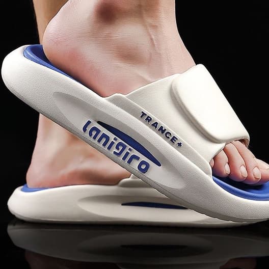 [Shopee Choice]Unisex Trance Men's Shoes Women Slippers Kasut Lelaki Wanita Perempuan Sandals Indoor House Slippers