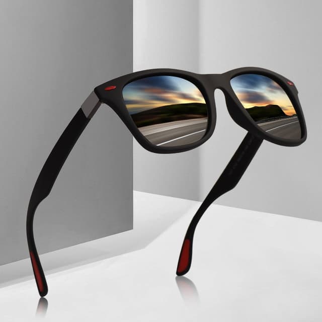 2021 Polarized Men Women Sunglasses Men's Square Sun Glasses Driving Mens UV400 Eyewear