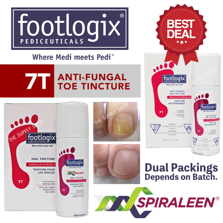 FOOTLOGIX Anti Fungal Nail Tincture 7T | ALLPRESAN Pedicare | Simon & Tom Fungusless | Dr. G's Clear Nail