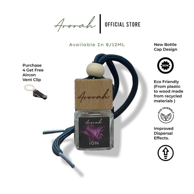 [ARORAH]  8ML Carroma Car Aroma Air Freshener Perfume Scent