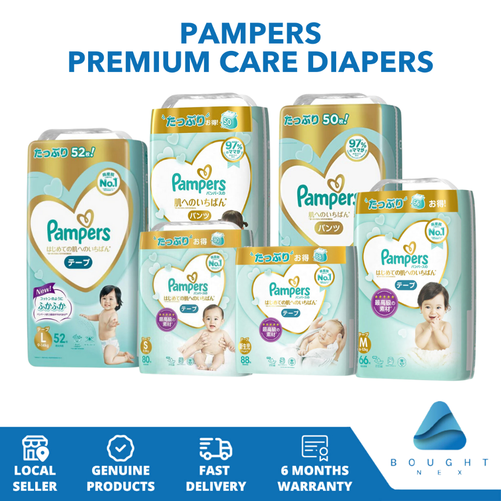 Pampers Premium Care Tapes & Pants Diapers