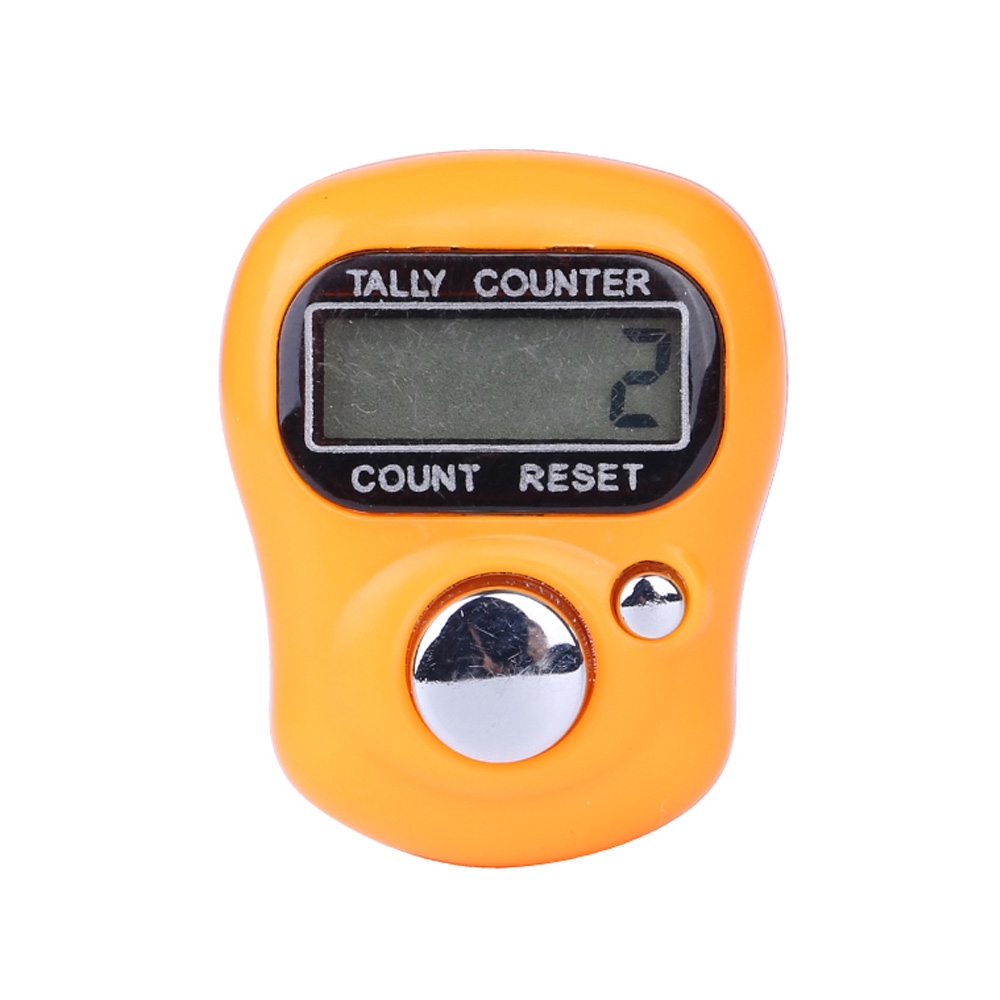 SXH5136 classcial LCD display 5 digitals finger ring hand tally counter prayer counter 13 colors available