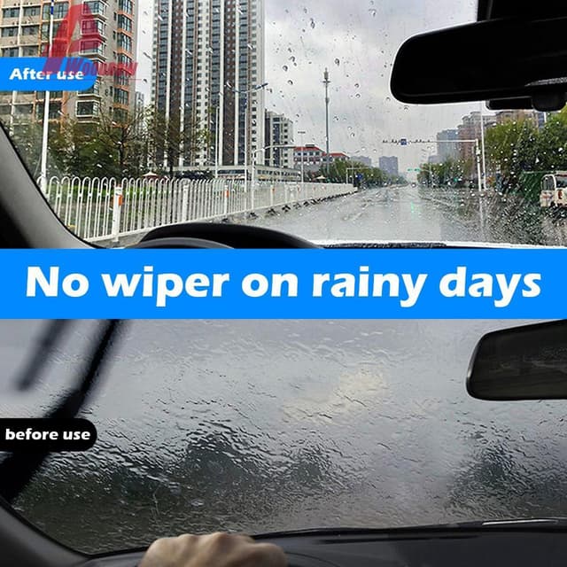 Wodღ V-VAXY 50ml Car Glass Hydrophobic Coating Agent Windshield Rainproof Spray