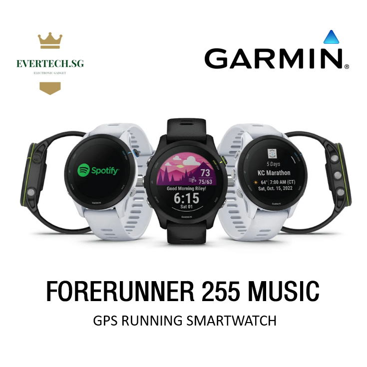 Garmin Forerunner 255 & 255S Music GPS Running Smartwatch