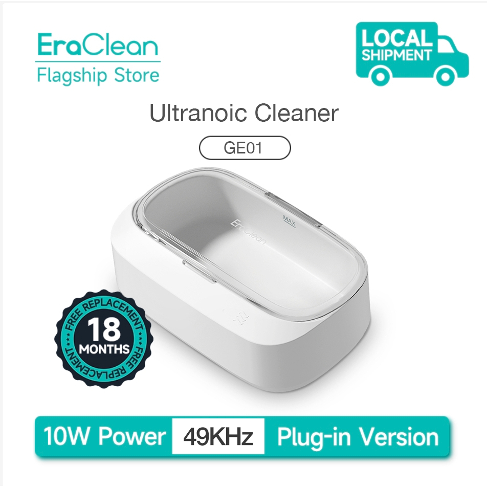 EraClean GE01 Ultrasonic Cleaner 49000HZ 10W Power Rate
