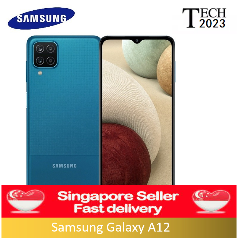 【Brand new&Sealed】Original Samsung Galaxy A12 | Android 11 | Export Set