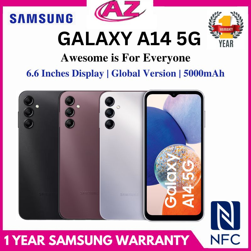 Samsung A14 NFC 5G (6GB+128GB) | Samsung A13 4G 1 Year Samsung Warranty | Samsung A32 8GB/128GB| Local Seller Warranty