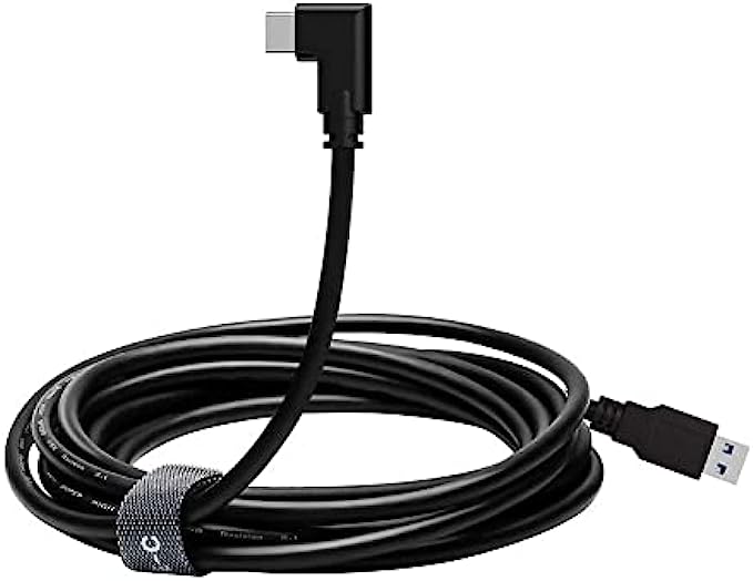 VOKOO Link Cable Compatible with Quest2, USB C 3.2 Gen1 High Speed Data Transfer & Fast Charging Cable, 16ft