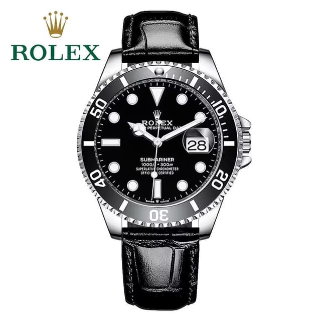 Top Brand Classic Luxury Fashion Business Dress Sports Men Watches High Quality Leather Strap Auto Date Quartz Calendar Wristwatch