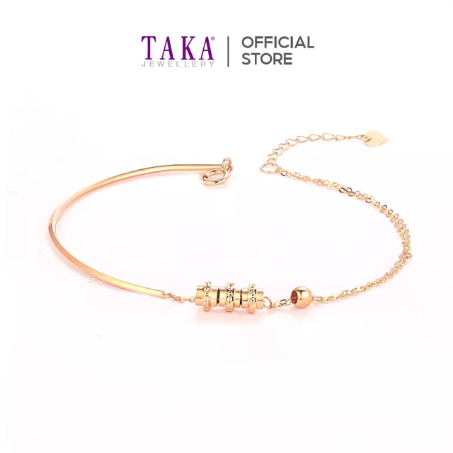 TAKA Jewellery Dolce 18K Gold Bangle
