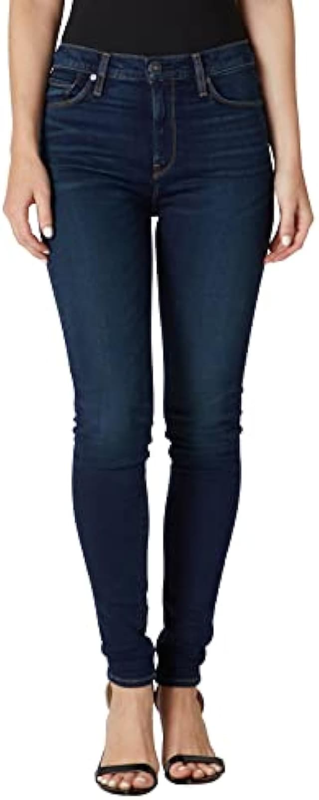 HUDSON Women's Barbara High-Rise Super-Skinny Jean, Requiem, 23