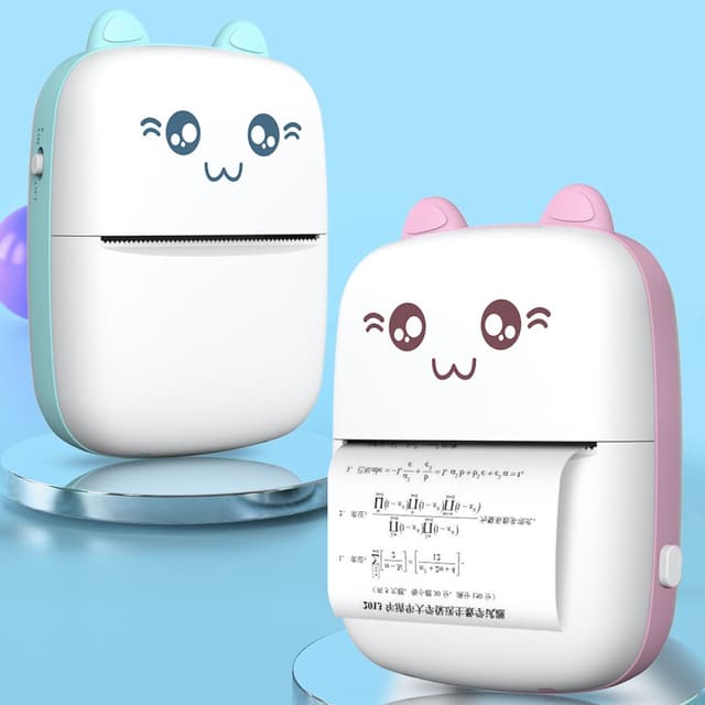 Portable Printer Mini Photo Search Question Printer Student Wrong Question Printer Stationery School Supplies Gift