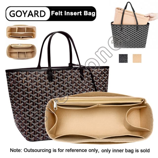 Felt Insert Organizer For Tote Bag Inner Bags Shaper