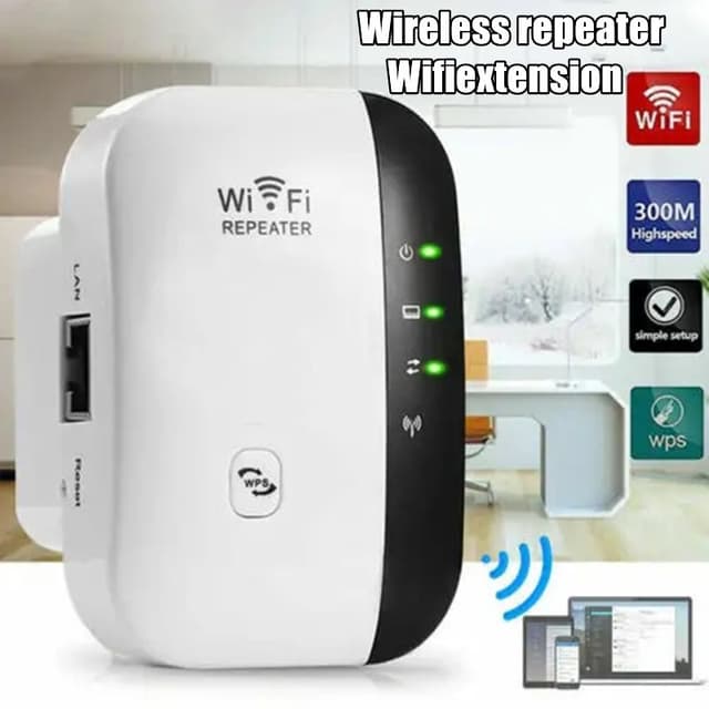 WirelessRouter 300Mbps WiFi Repeater Network Signal Extender