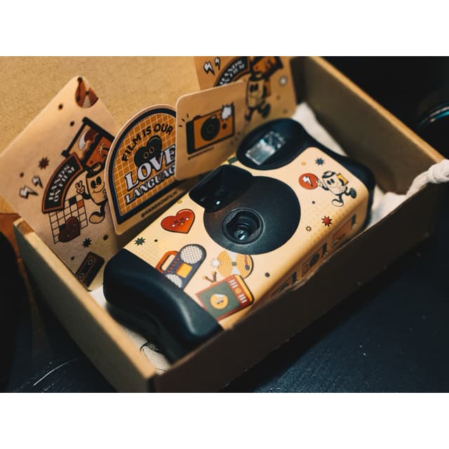 Upcycled Disposable Camera by Hands On Film