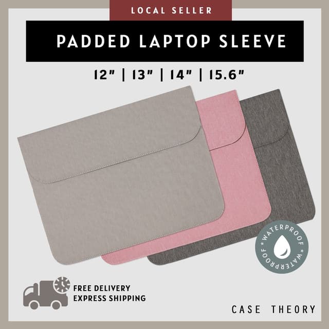 ?cT? Premium SLEEK laptop sleeve laptop cover laptop casing laptop bag for all laptops macbook air pro
