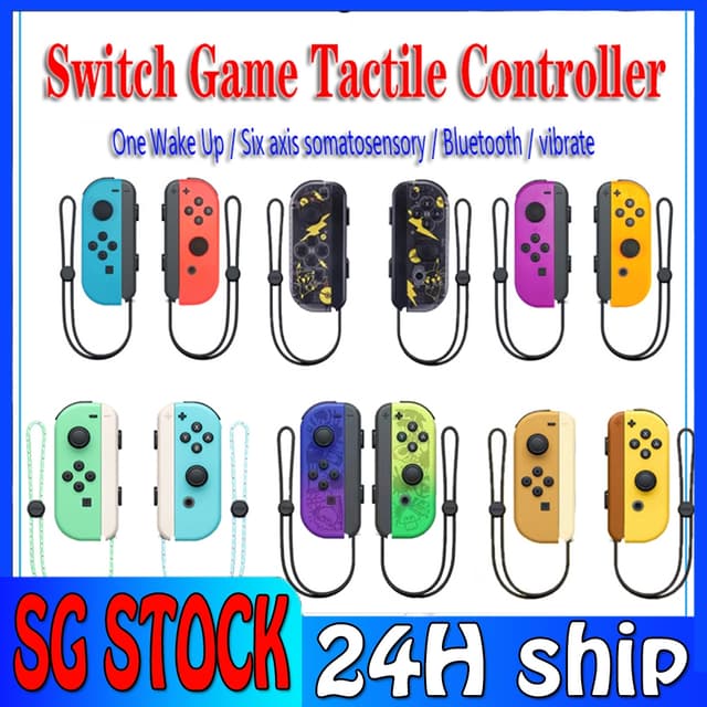 【SG】 Switch Joy-Con L/R Joystick Wireless Controllers Wake-up/Screenshot Joy-con Bluetooth / Game Controller OLED / Lite