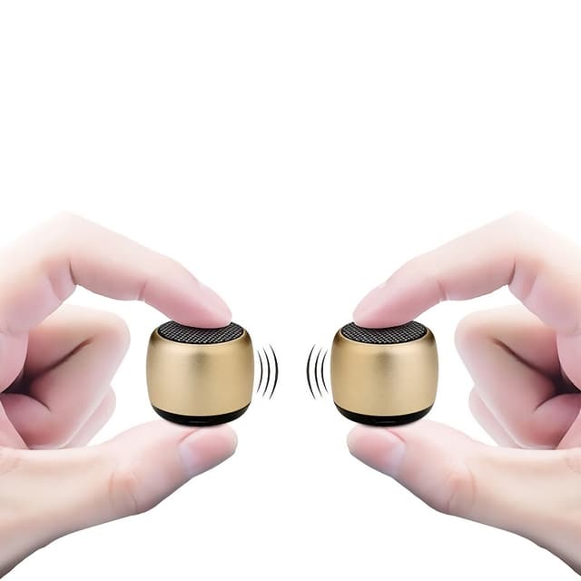 M1 Wireless Mini Bluetooth Speaker Metal Small Steel Cannon Outdoor Portable Small Speaker