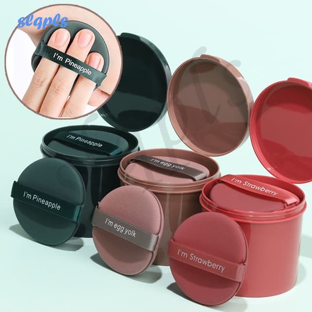 7pc/box Makeup BB Air Cushion Makeup Powder Puff Wet Dry Foundation Sponge