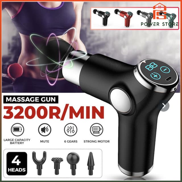 Mini Muscle Massage Gun 32 Speed Vibration Massager Body Deep Pain Relief Fascial Gun Vibrator Mother S Mothers Day Gift