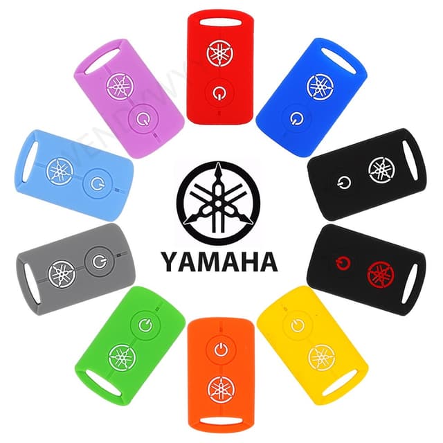 Ready Stock & COD High Quality Yamaha NVX / Y16 / AEROX / XMAX Silicone Rubber Remote Key Case Cover For Motorcycle